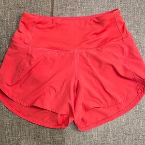 Lululemon High Rise Speed up Shorts